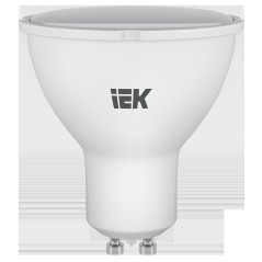 Лампа светодиодная Eco 7Вт PAR16 софит 4000К нейтр. бел. GU10 230В IEK LLE-PAR16-7-230-40-GU10