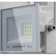 Прожектор светодиодный 90 131 OFL-10-6K-WH-IP65-LED 10Вт 6000К IP65 800лм бел. ОНЛАЙТ 90131