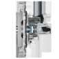 Розетка двойная TV+RJ45 кат.5E SKANDY SK-A14S серебр. IEK SK-AK20-1-K23