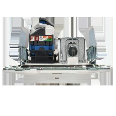 Розетка двойная TV+RJ45 кат.6E SKANDY SK-A15W арктич. бел. IEK SK-AK20-2-K01