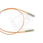 Патч-корд FC-D2-62-LC/PR-LC/PR-H-1M-LSZH-OR волоконно-оптический (шнур) MM 62.5/125 LC-LC duplex LSZH 1м Hyperline 28211