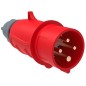 Вилка эл. каб. 16А 3P+PE 380В IP44 MAGNUM ССИ-014 IEK PSN02-016-4 Вилка эл. каб. 16А 3P+PE 380В IP44 MAGNUM ССИ-014 IEK PSN02-016-4