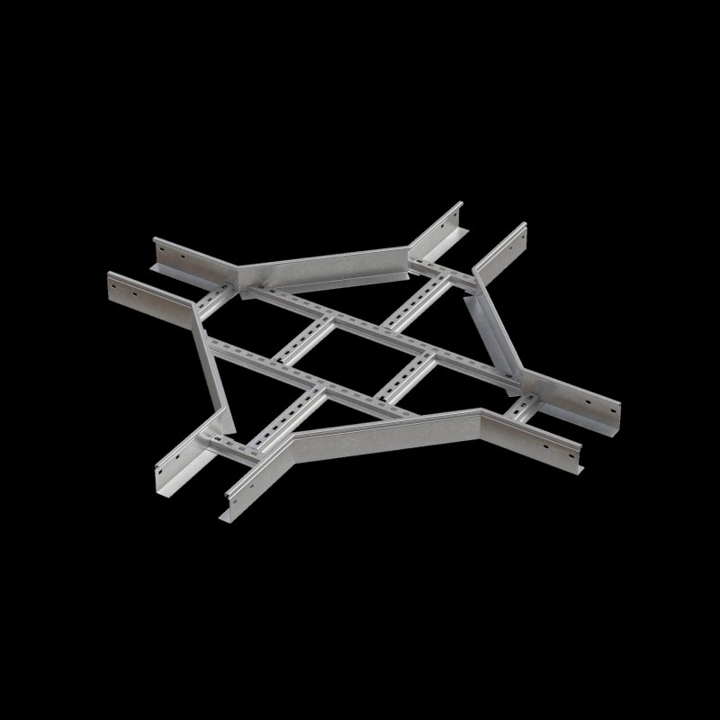 Разветвитель для лотка Х-образ. 800х400 0.8мм LXD80-400-1.2 HD N КМ LO39322