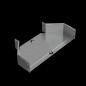Переходник для лотка центральный 100х300-500 "ПЛЮС" PDplus100-300-500-C INOX304 КМ PL5943