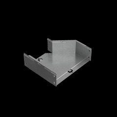 Переходник для лотка левый 100х200-300 "ПЛЮС" PDplus100-200-300-L INOX304 КМ PL5870