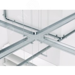 Лоток листовой перфорированный 100х50 L3000 сталь 0.6мм S3 DKC SPL3510