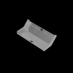Угол для лотка вертикальный внутренний 45град. 400х50 "ПЛЮС" NLplus45-50-400 INOX304 КМ PL5617