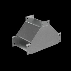 Отвод для лотка Т-образ. вертикал. вверх 100х100 "ПЛЮС" TDNplus100-100 INOX304 КМ PL6218