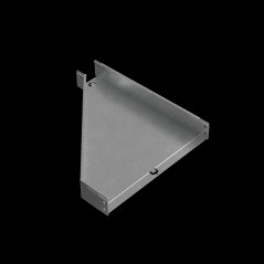 Переходник для лотка правый 80х100-500 "ПЛЮС" INOX304 PDplus80-100-500-R INOX304 КМ PL5774