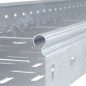 Лоток листовой перфорированный 300х50 L3000 сталь 0.7мм S3 DKC SPL3530