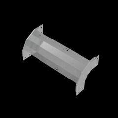 Угол для лотка вертикальный внешний 90град. 600х100 "ПЛЮС" VLplus90-100-600 INOX304 КМ PL5655