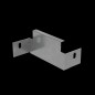 Переходник для лотка упрощенный правый 50х300 "ПЛЮС" PDPplus50-300 INOX304 КМ PL5955