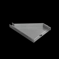 Переходник для лотка левый 50х50-300 сталь 1мм "ПЛЮС" PDplus50-50-300-L КМ PL0694