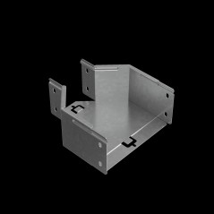 Переходник для лотка центральный 100х100-200 "ПЛЮС" PDplus100-100-200-C INOX304 КМ PL5928
