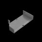 Переходник для лотка правый 100х400-500 "ПЛЮС" PDplus100-400-500-R INOX304 КМ PL5809