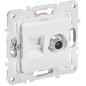 Розетка двойная TV+RJ45 кат.6E SKANDY SK-A15W арктич. бел. IEK SK-AK20-2-K01 Розетка двойная TV+RJ45 кат.6E SKANDY SK-A15W арктич. бел. IEK SK-AK20-2-K01