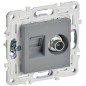 Розетка двойная TV+RJ45 кат.6E SKANDY SK-A15Gr сер. IEK SK-AK20-2-K03 Розетка двойная TV+RJ45 кат.6E SKANDY SK-A15Gr сер. IEK SK-AK20-2-K03