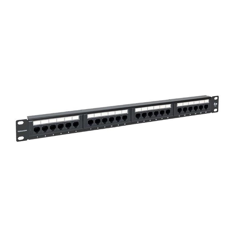 Патч-панель 19дюйм 1U кат.5E UTP неэкранир. 24 порта RJ45 110 IDC TERACOM EKF TRC-PPNL-5EUTP-1U24 Патч-панель 19дюйм 1U кат.5E UTP неэкранир. 24 порта RJ45 110 IDC TERACOM EKF TRC-PPNL-5EUTP-1U24