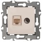 Розетка компьютерная + телевизионная Эра12 12-3110-02 RJ45 + TV IP20 сл. кость Эра Б0027442