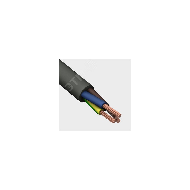 Провод ПВСнг(А)-LS 3х1 Ч (м) Конкорд 4386