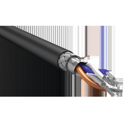 Кабель RS-485 1х2х0.6 нг(А)-HF черн. (уп.200м) ITK RC3-RS485-01-SF-2209