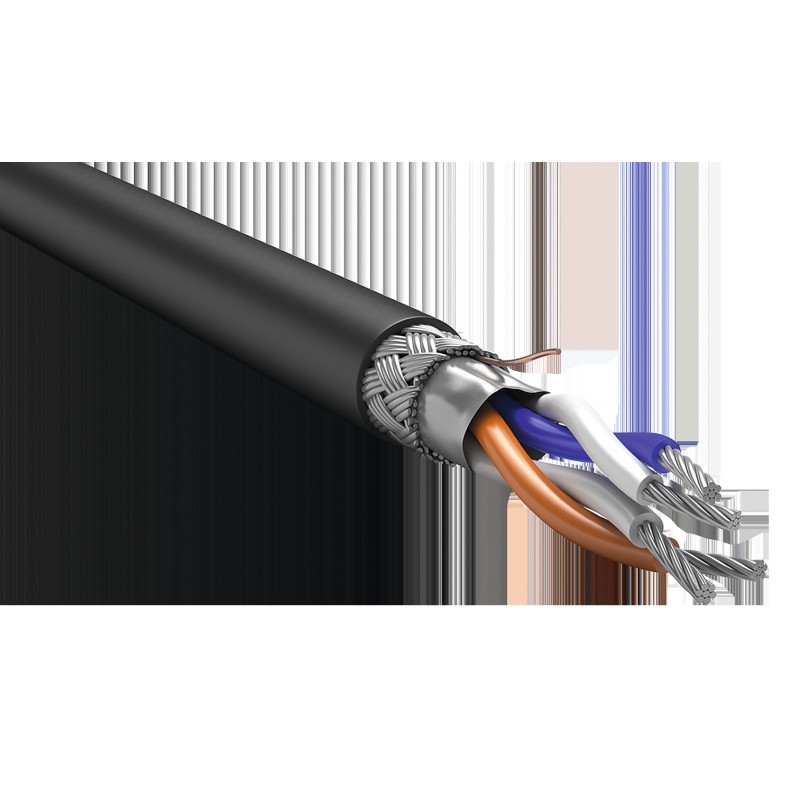 Кабель RS-485 1х2х0.78 нг(А)-HF черн. (уп.200м) ITK RC3-RS485-01-SF-4209