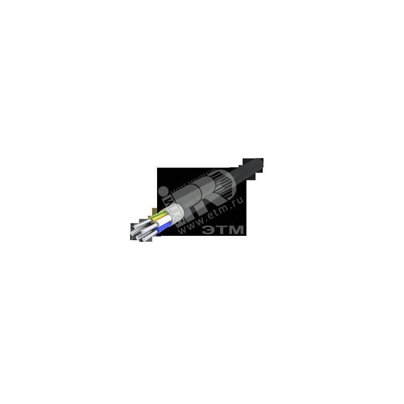 Кабель АППГнг(А)-HF 5х10 ОК (N PE) 1кВ (м) АЛЮР 00-00002710