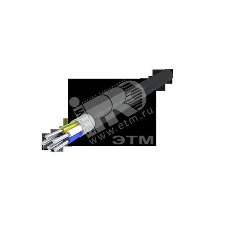 Кабель АППГнг(А)-HF 5х10 ОК (N PE) 1кВ (м) АЛЮР 00-00002710