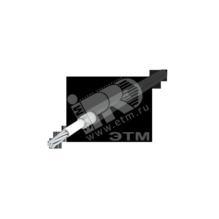 Кабель АППГнг(А)-HF 1х25 МК Ч 0.66кВ (м) АЛЮР 00-00002523