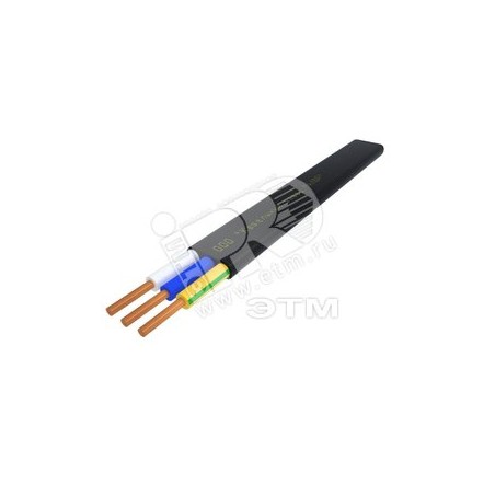 Кабель ВВГ-Пнг(А)-LS 3х1.5 ОК (N PE) 0.66кВ (ВНИИКП) (м) АЛЮР 00-00006254