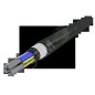 Кабель АВБШвнг(А)-LS 5х240 МС (N PE) 1кВ (ВНИИКП) (м) АЛЮР 00-00000655