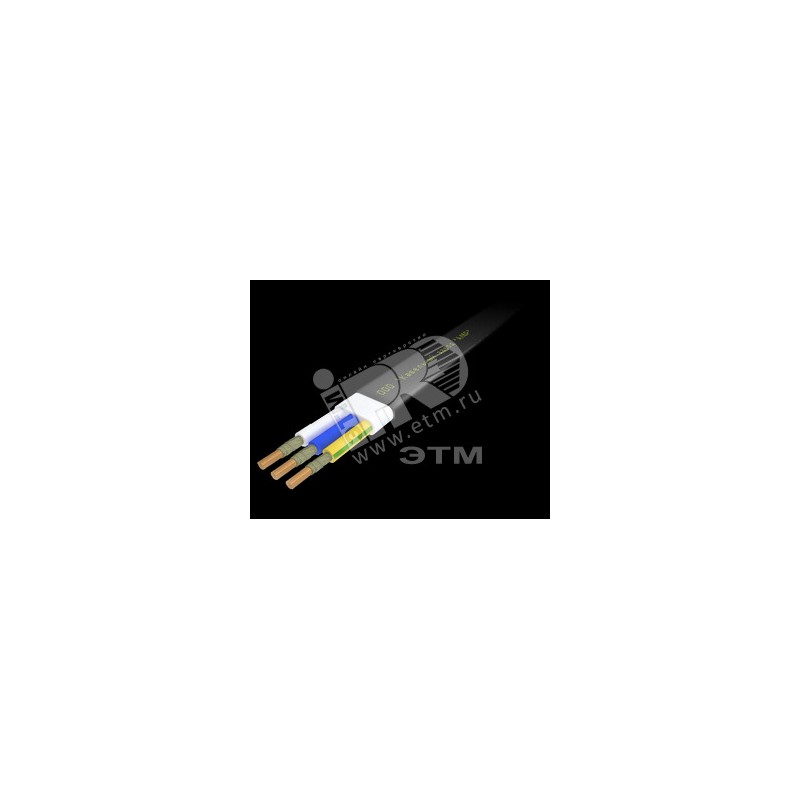 Кабель ВВГ-Пнг(А)-FRLSLTx 3х6 ОК (N PE) 0.66кВ (м) АЛЮР 00-00006212