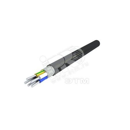 Кабель АВВГнг(А)-LS 5х10 ОК (N PE) 0.66кВ (м) АЛЮР 00-00001765