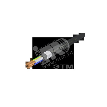 Кабель ПБПнг(А)-HF 3х35 ОК (N PE) 0.66кВ (м) АЛЮР 00-00008426