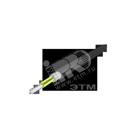 Кабель АППГнг(А)-HF 1х6 ОК Ж/З 0.66кВ (м) АЛЮР 00-00002572