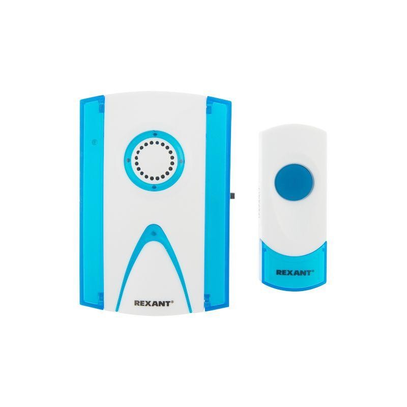 Звонок беспроводной дверной кнопка RX-3 IP44 Rexant 73-0030 Звонок беспроводной дверной кнопка RX-3 IP44 Rexant 73-0030