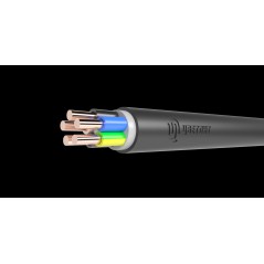 Кабель ППГнг(А)-HF 5х6 ОК (N PE) 0.66кВ (м) Цветлит 00-00140603