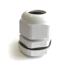 Сальник PG 42 IP68 d кабеля 32-38мм пластик. сер. ГОФРОМАТИК/ЗЭТАРУС zeta30889