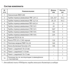 Комплект для соединения (для нагревательной ленты) СР-6 ССТ 2187323