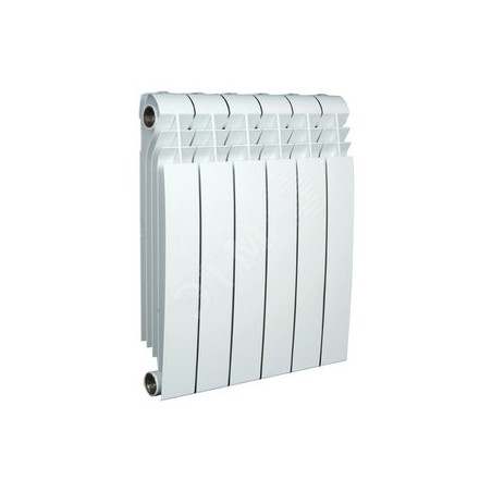 Радиатор биметал. BiLiner 500 Bianco Traffico-6 секц. Royal Thermo НС-1176302