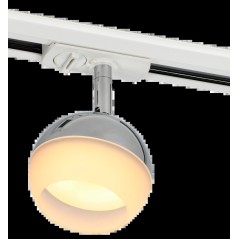 Светильник 4118 декоративный трековый поворотный GX53 хром IEK LT-USB0-4118-GX53-1-K23