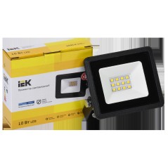 Прожектор светодиодный СДО 06-10 6500К IP65 черн. IEK LPDO601-10-65-K02