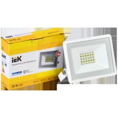 Прожектор светодиодный СДО 06-30 6500К IP65 бел. IEK LPDO601-30-65-K01