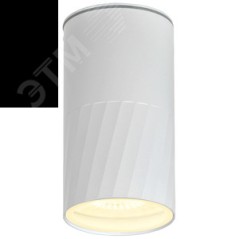 Светильник 5222 GU10 IP65 уличный потолочный бел. IEK LT-UPU0-5222-GU10-1-K01