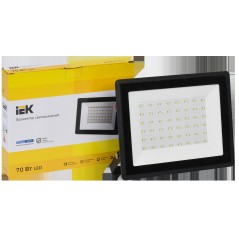 Прожектор светодиодный СДО 06-70 6500К IP65 черн. IEK LPDO601-70-65-K02