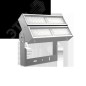 Светильник светодиодный Olymp 2.0 GL 100Вт 4000К IP65 30х110град. промышленный рассеив. закален. стекло VARTON V1-I0-70632-04L08