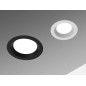 Светильник светодиодный DL-01 Pro 100мм 13Вт 4000К CRI90 120х49мм IP65/40 защ. силикат. стекло RAL9005 черн. муар VARTON V1-RF-9