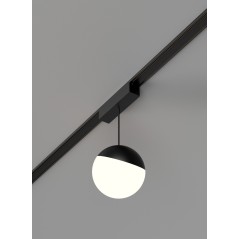 Светильник светодиодный Sphere d100 для магнитной системы Galakti 122x100x223 6Вт 4000К CRI»93 трековый подвесной бел. VARTON V1