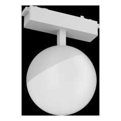 Светильник светодиодный Sphere d100 для магнитной системы Galakti 122x100x223 6Вт 3000К CRI»93 трековый подвесной бел. VARTON V1