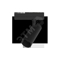 Светильник светодиодный TT-Vivo Gold 20Вт 2200К 196х240х65 угол 35град. трек матов. черн. RAL9005 VARTON V1-R1-T0518-90R06-20020